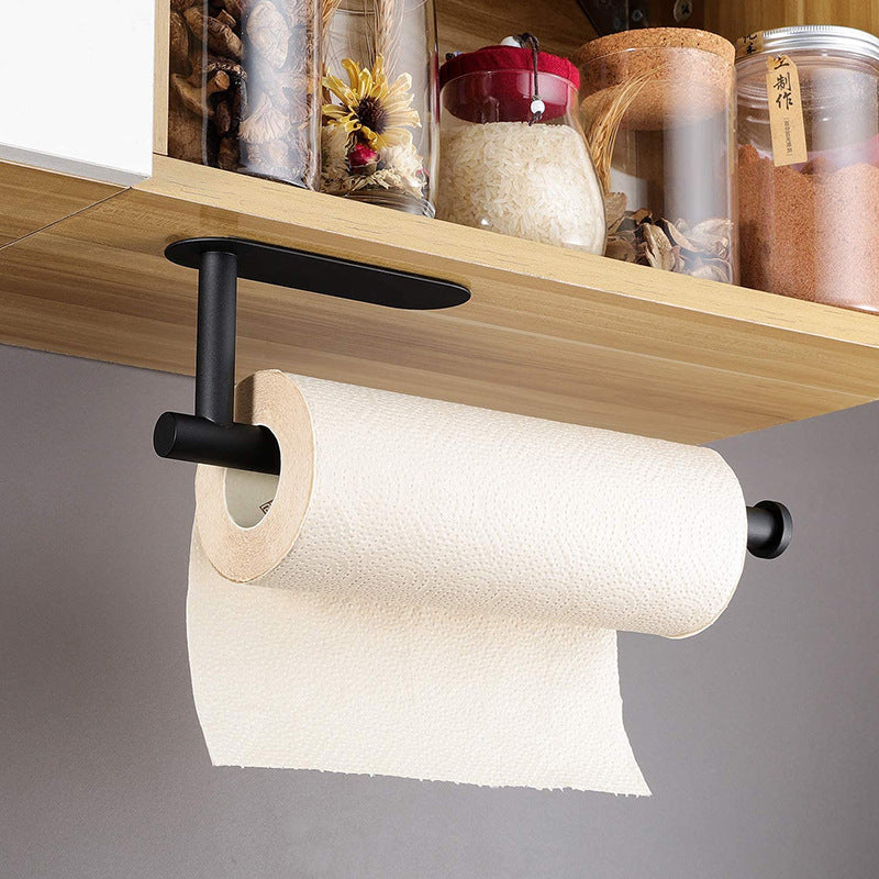 American Black 304 Stainless Steel Cabinet Paper Towel Rack