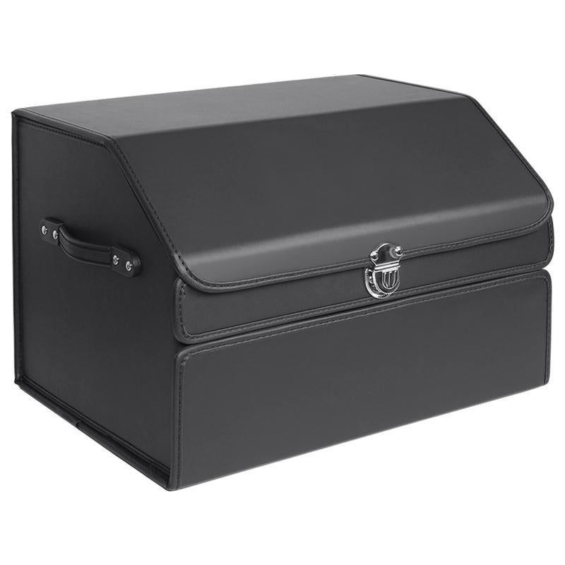 Leather Car Rear Trunk Organize Storage Box