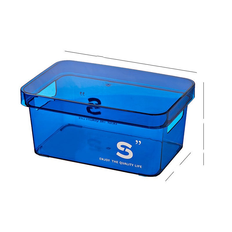 Transparent Acrylic Hand Carry With Cover Storage Box