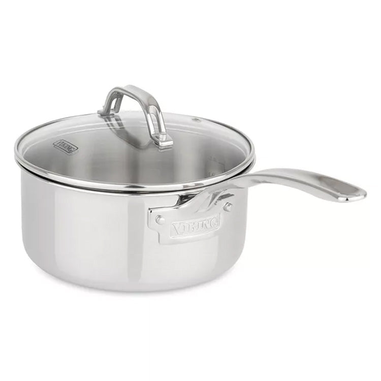 Viking Culinary 3-Ply Cookware Set - Stainless, 13-Piece (40011-9993NC)