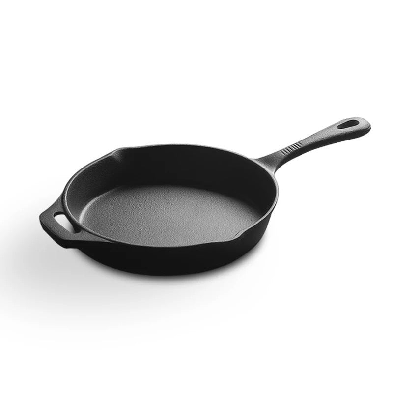 Cast Iron Uncoated Non-Stick Pan