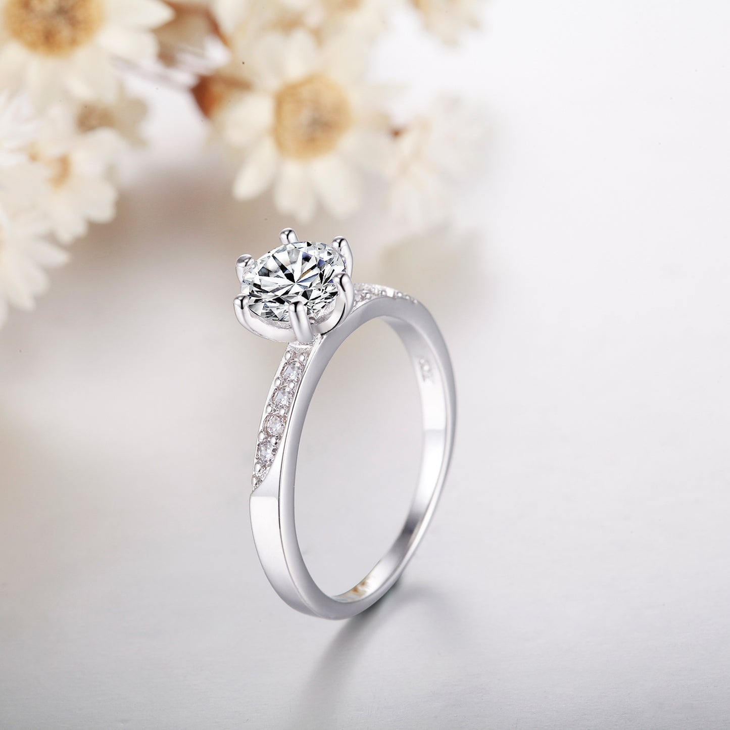 new fashion promotion silver color wedding ring