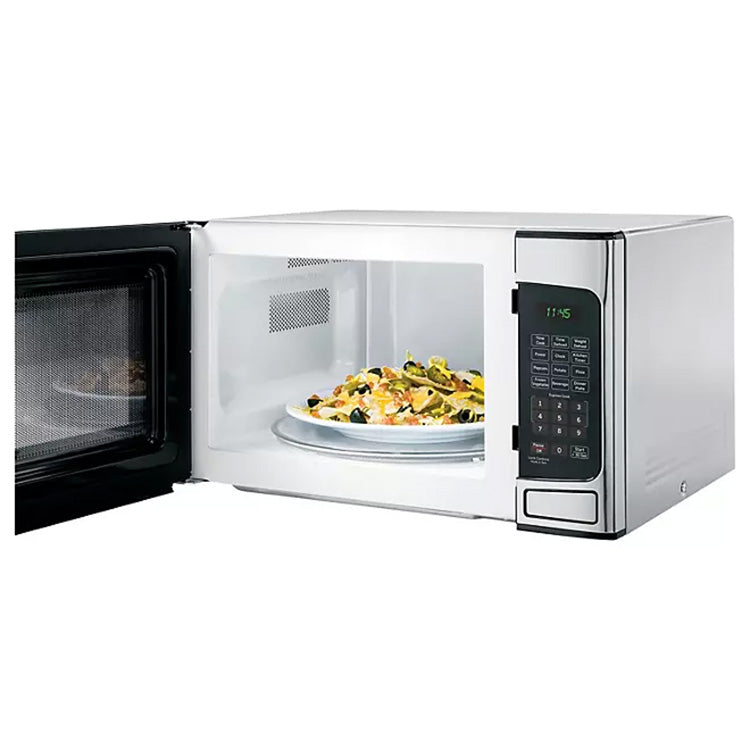 GE 1.1cu.ft. Countertop Microwave Oven - Stainless Steel (JES1145SHSS)