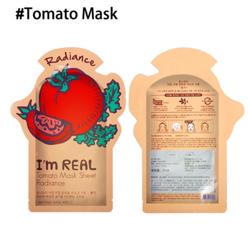 I'm REAL Skin Care Food Sheet Face Mask Moisturizing Oil Control Whitening Shrink Pores Korean Facial Mask tony moly Cosmetics