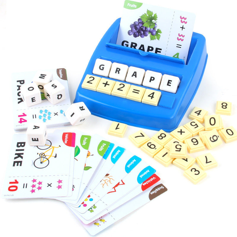 Alphabet Desktop Game Learning Numbers Matching Early Education Toys