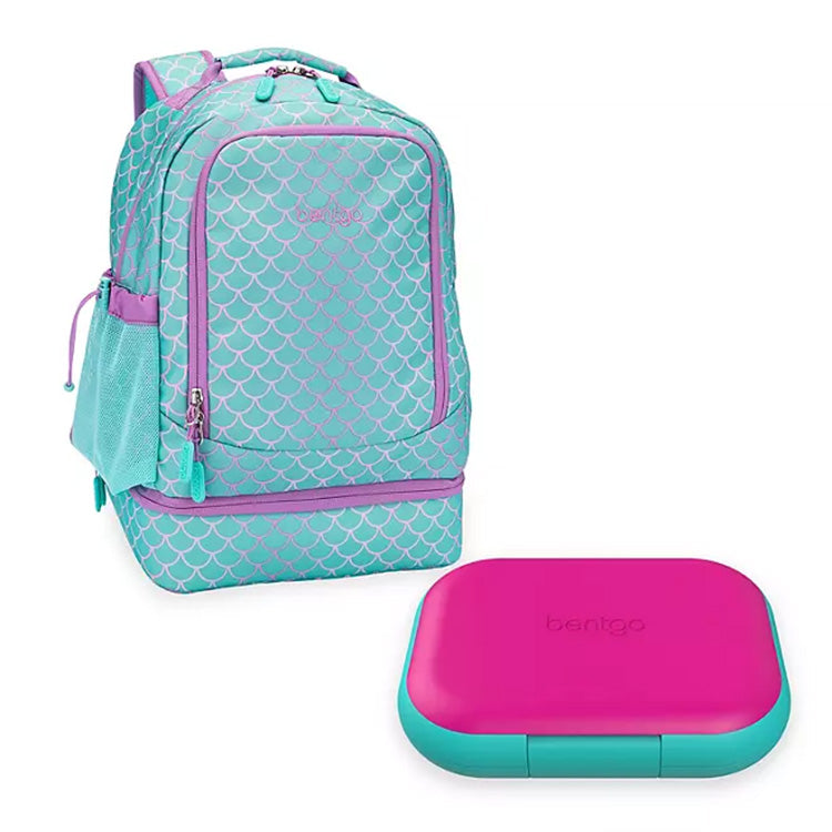 Bentgo 2-In-1 Backpack & Lunch Bag and Bentgo Kids Chill Lunch Box (Assorted Colors)