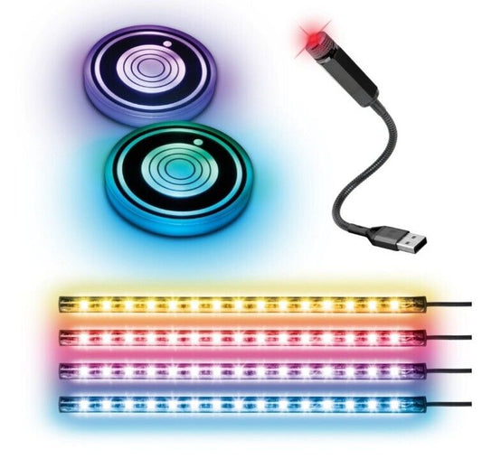Auto LED Bundle Complete Ambient Lighting Set