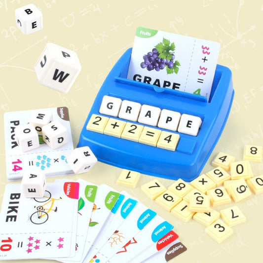 Alphabet Desktop Game Learning Numbers Matching Early Education Toys