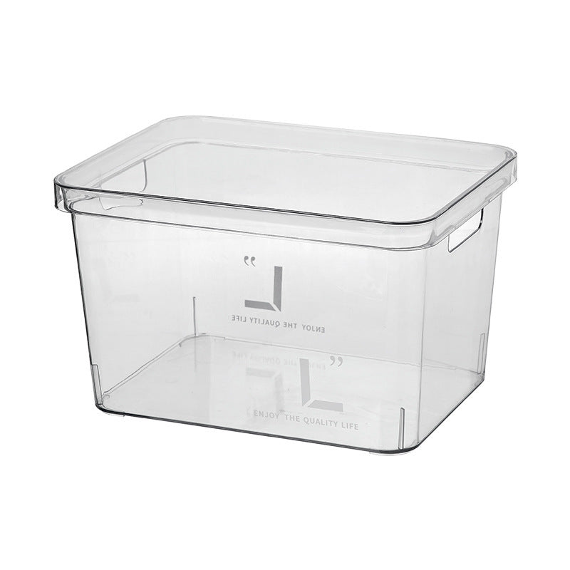 Transparent Acrylic Hand Carry With Cover Storage Box