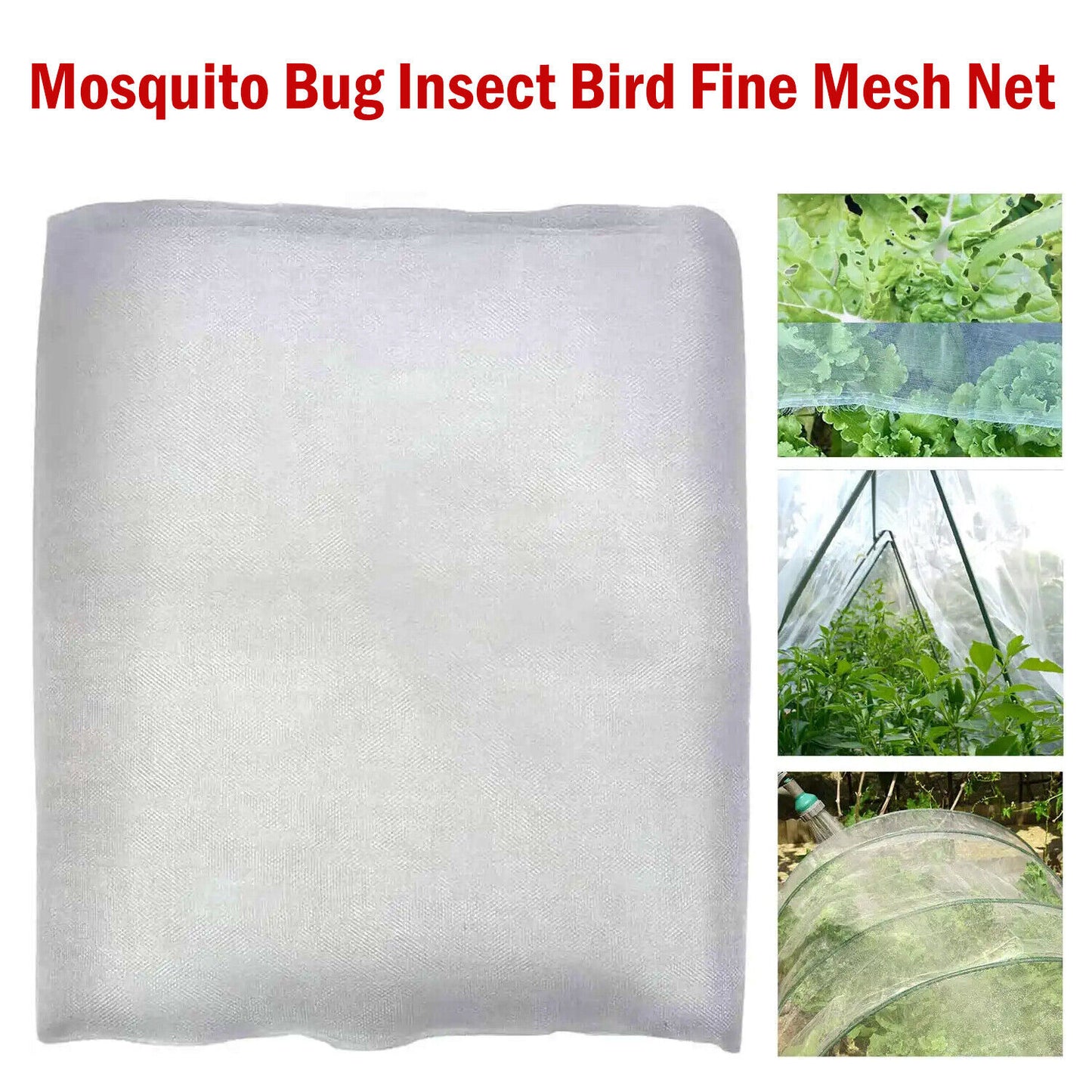 Mosquito Garden Bug Insect Netting Pest Bird Net Barrier Plant Protective Mesh