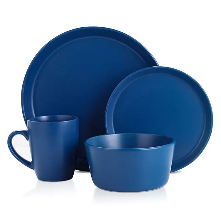 Stone Lain Michelle Stoneware 32-Piece Round Dinnerware Set (Assorted Colors)