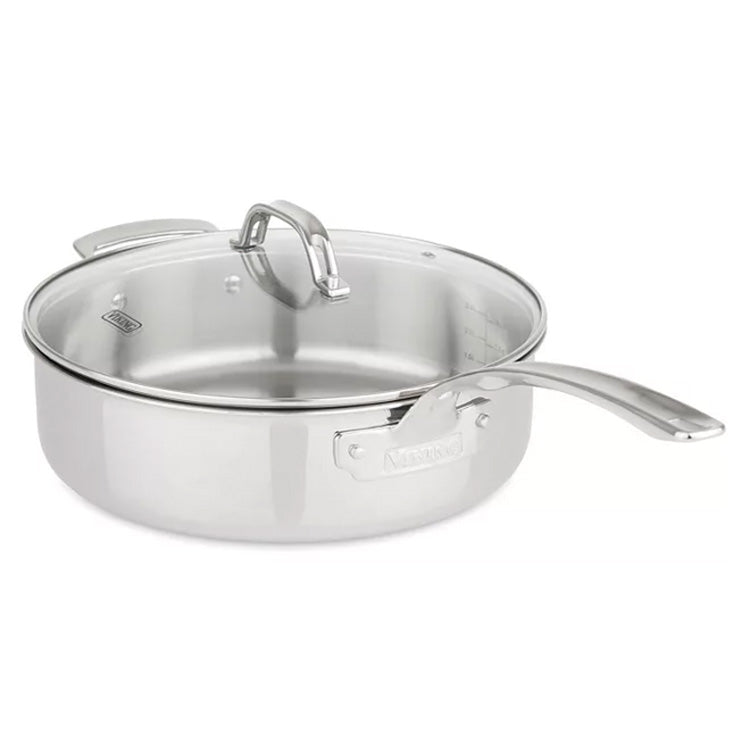 Viking Culinary 3-Ply Cookware Set - Stainless, 13-Piece (40011-9993NC)