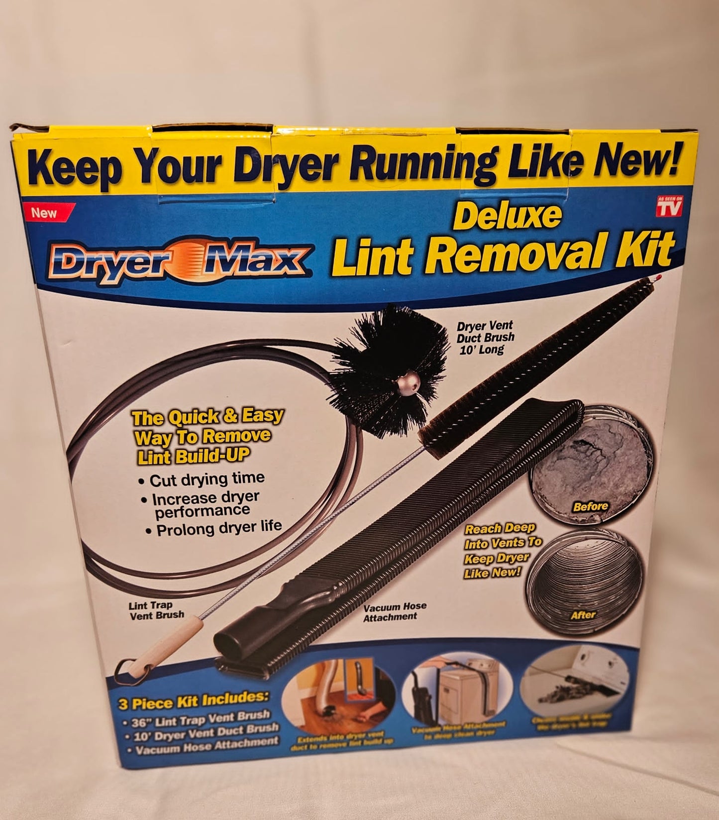 Dryer Max Lint Removal Kit 3 Pc.