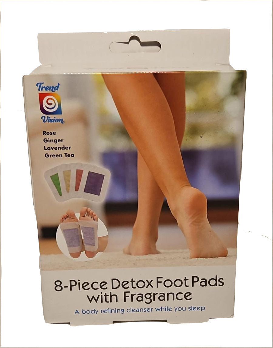 Detox Foot Pads "Trend Vision" with Fragrance 8Pc NEW