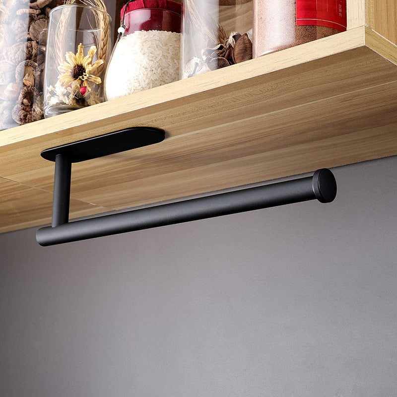 American Black 304 Stainless Steel Cabinet Paper Towel Rack