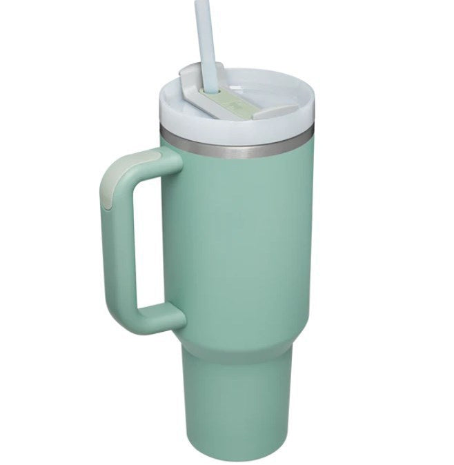 Portable High-capacity Stainless Steel Car Straw Cup