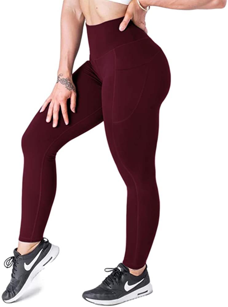 Sports Yoga Pants With Side Phone Pockets